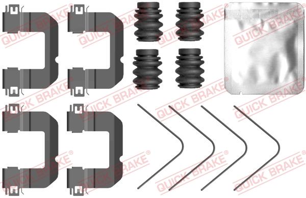 QUICK BRAKE Комплектующие, колодки дискового тормоза 109-0102